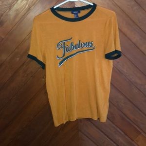 Yellow “Fabulous” T-shirt